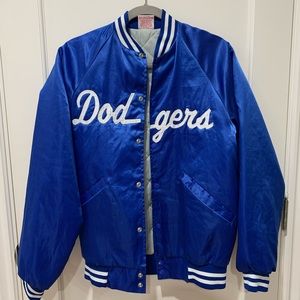 Dodgers Satin Bomber Jacket